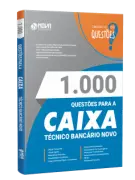 Produto Livro 1000 Questões Gabaritadas para CEF - Técnico Bancário Novo - Nova Concursos