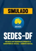 Produto Simulado - SEDES-DF - Técnico em Desenvolvimento e Assistência Social - Agente Social - Nova Concursos