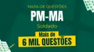 Produto Mapa de Questões Online - PM-MA - Soldado - 6 Mil Questões - Nova Concursos