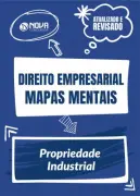 Produto Mapas Mentais Direito Empresarial - Propriedade Industrial (PDF) - Nova Concursos