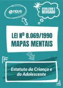 Produto Mapas Mentais Lei nº 8.069/1990 - Estatuto da Criança e do Adolescente (PDF) - Nova Concursos