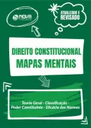 Produto Mapas Mentais Direito Constitucional - Teoria Geral - Classificação - Poder Constituinte - Eficácia das Normas (PDF) - Nova Concursos