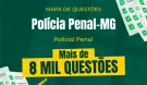 Produto Mapa de Questões Online - Polícia Penal-MG - Policial Penal - 8 Mil Questões - Nova Concursos