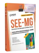 Apostila SEE-MG - Analista Educacional (ANE) - Administrativo/Pedagógico - Nova Concursos