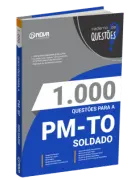 Produto Livro 1.000 Questões Gabaritadas para a PM-TO - Soldado - Nova Concursos