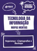 Produto Mapas Mentais Tecnologia da Informação - Segurança - Criptografias e Backups (PDF) - Nova Concursos
