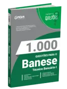 Produto Livro 1.000 Questões Gabaritadas para o BANESE - Técnico Bancário I - Nova Concursos