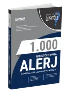 Produto Livro 1000 Questões Gabaritadas para ALERJ - Especialista Legislativo Nível III - Nova Concursos