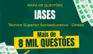 Produto Mapa de Questões Online - IASES - Técnico Superior Socioeducativo - Direito - 8 Mil Questões - Nova Concursos