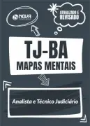 Produto 308 Mapas Mentais para TJ-BA Analista e Técnico Judiciário (PDF) - Nova Concursos