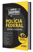 Produto Livro 450 Questões Comentadas da PF - Agente e Escrivão - Nova Concursos