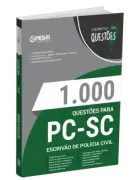 Produto Livro 1000 Questões Gabaritadas para PC-SC - Escrivão de Polícia Civil - Nova Concursos