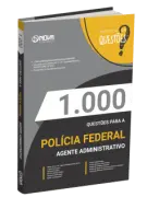 Produto Caderno 1.000 Questões Gabaritadas PF - Agente Administrativo - Nova Concursos
