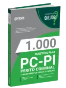 Produto Livro 1.000 Questões Gabaritadas para o PC PI - Perito Criminal - Nova Concursos