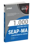Produto Livro 1000 Questões Gabaritadas para SEAP-MA - Conhecimentos Gerais - Inspetor e Monitor - Nova Concursos