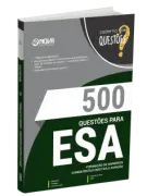 Produto Livro 500 Questões Gabaritadas para ESA - Curso de Formação de Sargento - Área: Combatente/Logística e Aviação - Nova Concursos