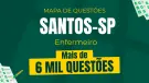 Produto Mapa de Questões Online - Pref. Santos-SP - Enfermeiro - 6 Mil Questões - Nova Concursos