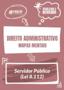 Produto Mapas Mentais Direito Administrativo - Servidor Público (PDF) - Nova Concursos