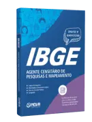Apostila IBGE 2026 - Agente Censitário de Pesquisas e Mapeamento - Temporário - Nova Concursos