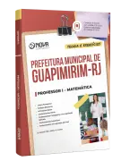 Apostila Prefeitura de Guapimirim-RJ 2026 - Professor I - Matemática - Nova Concursos