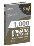 Produto Livro 1.000 Questões Gabaritadas para a Brigada Militar - RS - Soldado Primeira Classe - Nova Concursos
