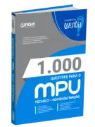 Produto Livro 1.000 Questões Gabaritadas para o MPU - Técnico - Administração - Nova Concursos