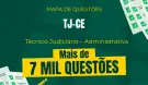 Produto Mapa de Questões - TJ-CE - Técnico Judiciário - Área Administrativa - 7 Mil Questões - Nova Concursos