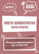Produto Mapas Mentais Direito Administrativo - Processo Administrativo (Lei 9.784/99) (PDF) - Nova Concursos