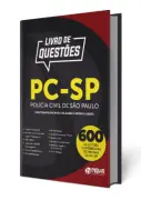Produto Livro de Questões PC-SP - Investigador, Escrivão, Delegado e Médico Legista - Nova Concursos