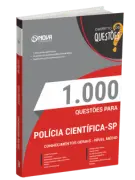 Produto Livro 1000 Questões Gabaritadas para Polícia Científica-SP - Comum a Todos os Cargos - Nível Médio - Nova Concursos
