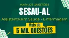 Produto Mapa de Questões Online - SESAU-AL - Assistente em Saúde - Enfermagem - 5 Mil Questões - Nova Concursos