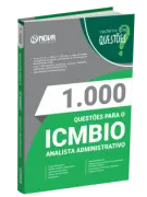 Produto Livro 1.000 Questões Gabaritadas para ICMBIO - Analista Administrativo - Nova Concursos