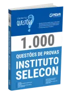 Produto Livro 1.000 Questões Gabaritadas do Instituto SELECON - Nova Concursos