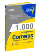 Produto Livro 1.000 Questões Gabaritadas para o CORREIOS - Agente dos Correios - Atendente Comercial - Nova Concursos