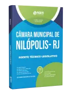 Apostila Câmara de Nilópolis-RJ 2026 - Agente Técnico Legislativo - Nova Concursos