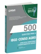 Produto Livro 500 Questões Gabaritadas para IBGE Temporário - Analista Censitário - Conhecimentos Gerais - Nova Concursos