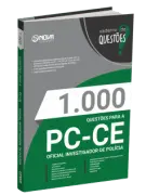 Produto Livro 1.000 Questões Gabaritadas para a PC-CE - Oficial Investigador de Polícia - Nova Concursos