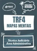 Produto Mapas Mentais Português para TRF4 - Técnico Judiciário - Área Administrativa (PDF) - Nova Concursos