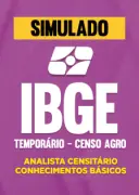 Produto Simulado - IBGE - Temporário 2026 - Censo Agro - Analista Censitário - Conhecimentos Básicos - Nova Concursos