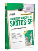 Apostila Prefeitura de Santos - SP 2026 - Professor Adjunto I - Nova Concursos