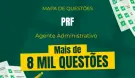 Produto Mapa de Questões PRF - Agente Administrativo - 8 Mil Questões - Nova Concursos