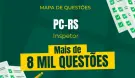 Produto Mapa de Questões Online - PC-RS - Inspetor - 8 Mil Questões - Nova Concursos