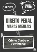 Produto Mapas Mentais Direito Penal - Crimes Contra o Patrimônio (PDF) - Nova Concursos