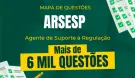 Produto Mapa de Questões Online - ARSESP - Agente de Suporte à Regulação - 6 Mil Questões - Nova Concursos
