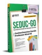 Apostila SEDUC-GO - Professor Nível III (Conhecimentos Gerais) - Nova Concursos