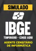 Produto Simulado - IBGE - Temporário 2026 - Censo Agro - Agente Censitário de Informática - Nova Concursos