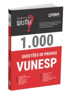 Produto Livro 1.000 Questões Gabaritadas da Vunesp - Nova Concursos