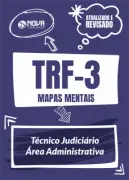 Produto 406 Mapas Mentais para TRF 3 - Técnico Judiciário - Área Administrativa (PDF) - Nova Concursos