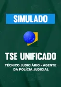 Produto Simulado - TSE Unificado - Técnico Judiciário - Agente da Polícia Judicial - Nova Concursos