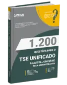 Produto Livro 1.200 Questões Gabaritadas TSE Unificado - Analista Judiciário - Área Administrativa - Nova Concursos